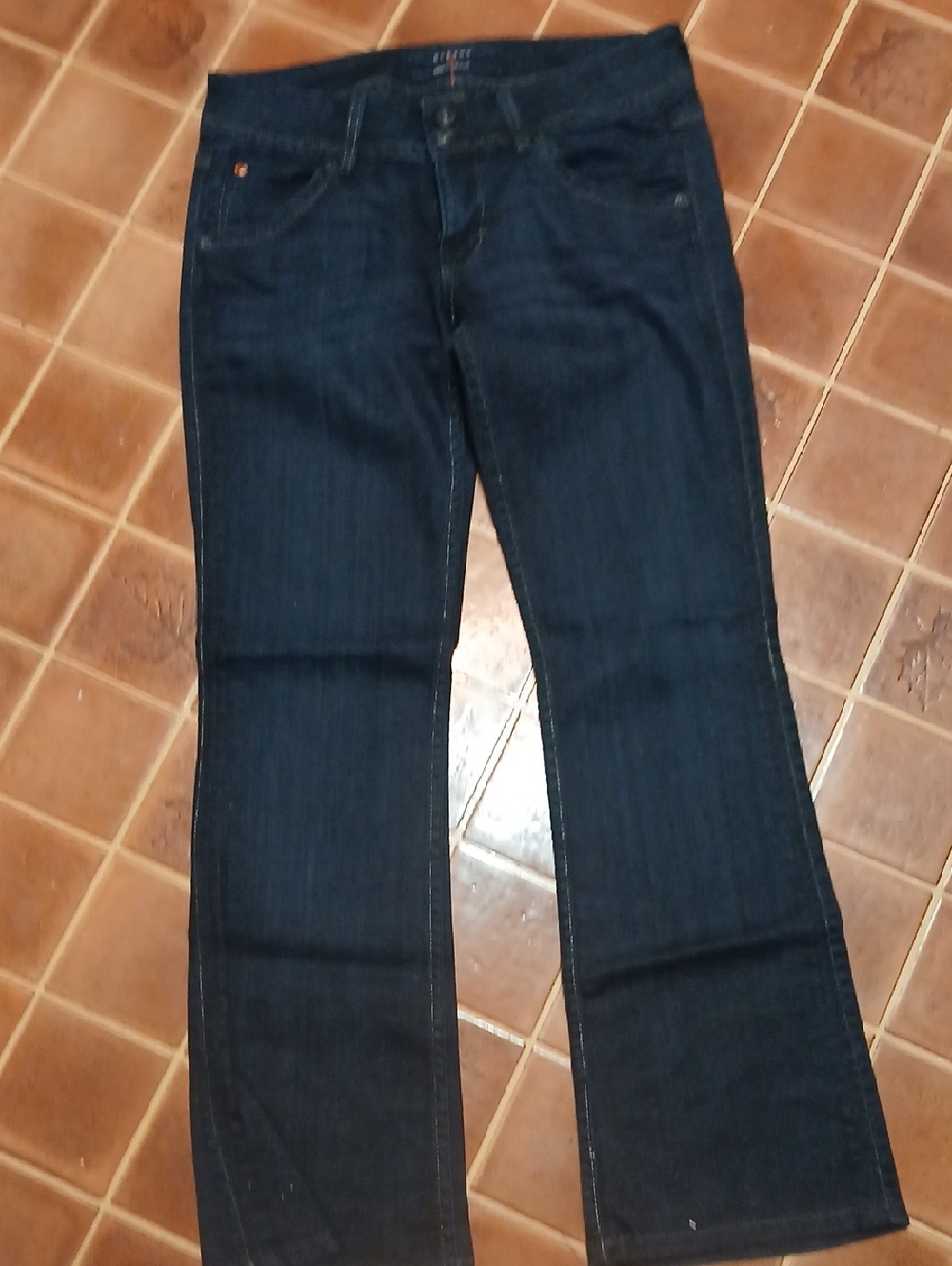 Hudson Jeans Dark Wash Straight Leg Jeans - Picture 4 of 8